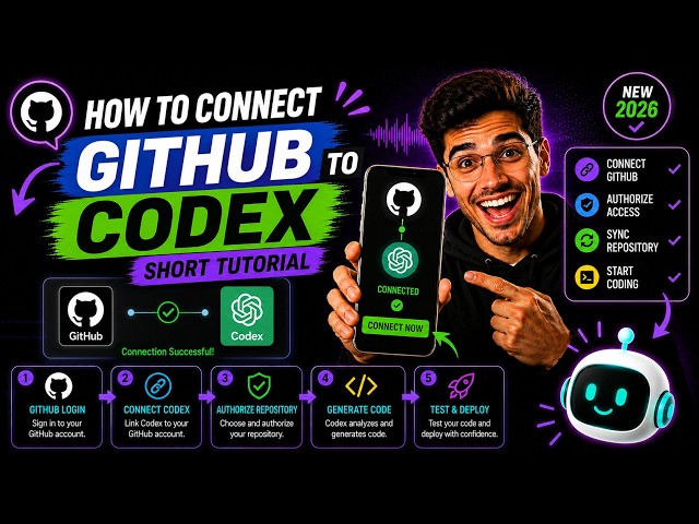 Connect GitHub to OpenAI Codex | Complete Setup Tutorial
