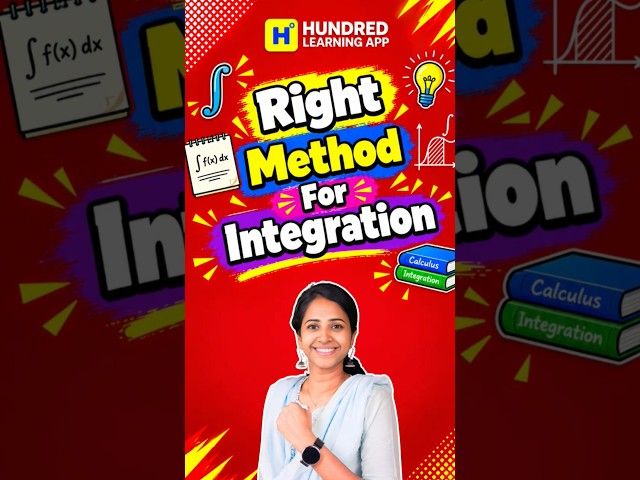 Right Method for Integration 2026 #right #cbse #integration #tips #tricks #exam #2026
