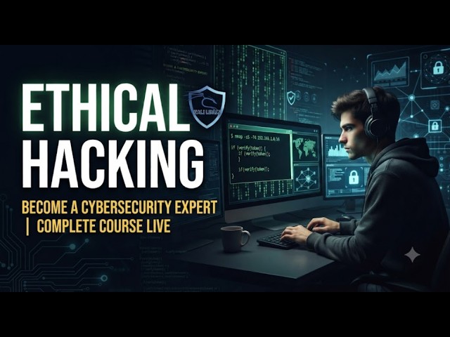 Learn Ethical Hacking from Scratch | Master Cybersecurity & Safe Hacking