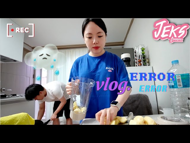Un día en CASA como recién CASADOS | Qué estrés COCINANDO esto! - JEKS ft. JIN Coreanos #vlog