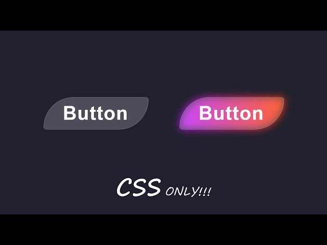CSS Glowing Button | CSS Animation Button