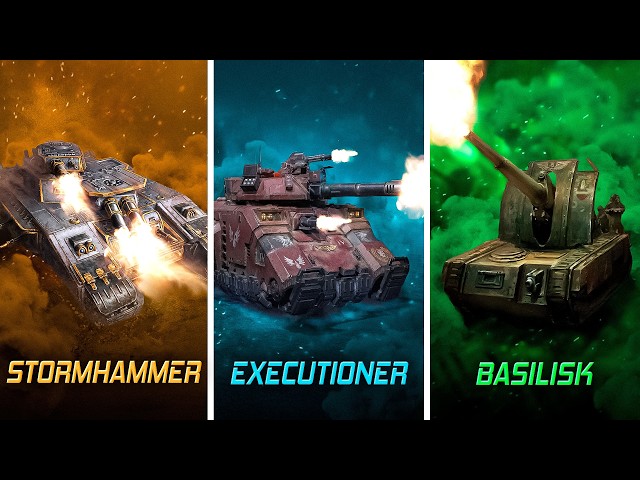 All 44 Militarum Tanks Explained!