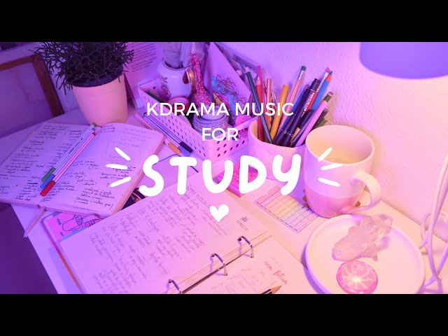 Late Night Study Music - Motivation - Music KDrama