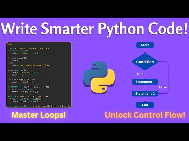 Master Python Control Flow & Loops Like a Pro! | Complete Guide for Beginners to Advanced