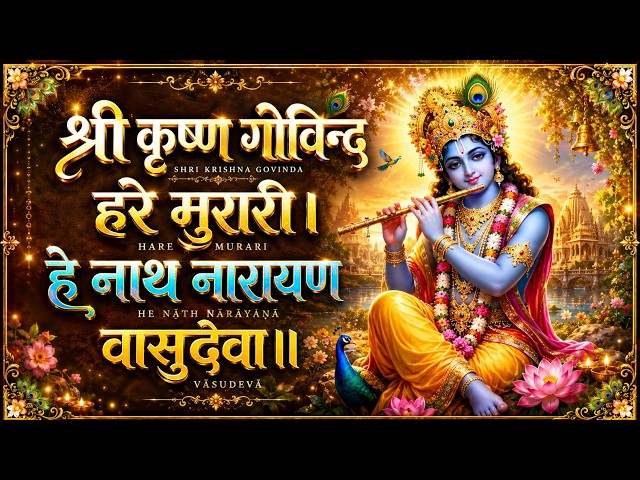 श्री कृष्णा गोविन्द हरे मुरारी भजन | Shri Krishna Govind Hare Murari | Krishan Relaxing Bhajan 2026