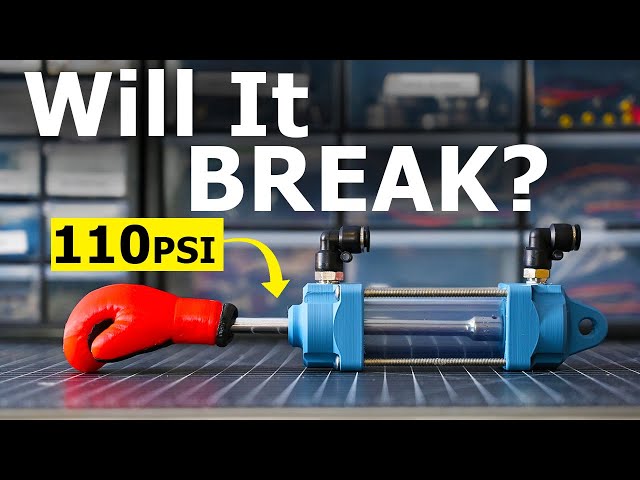 3D Printed Pneumatic Actuator... It Actually Works!