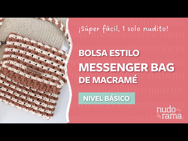 DIY: ¡Bolsa de Macramé fácil para principiantes!