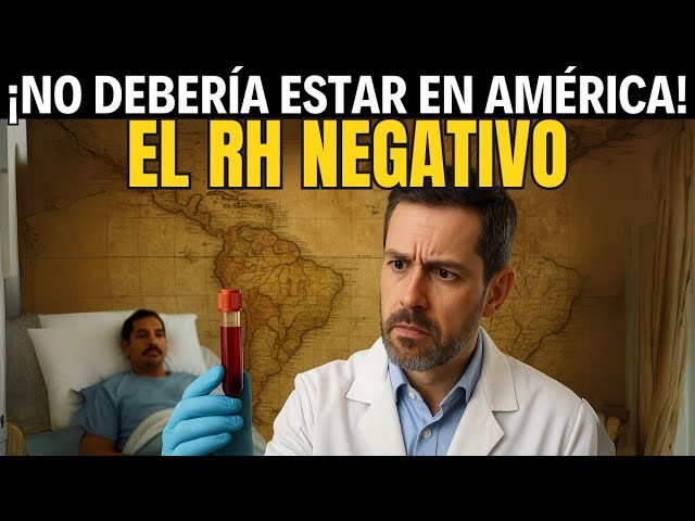 🩸El MISTERIO del Rh Negativo ❌ Esta Sangre NO Debería Estar en América Latina