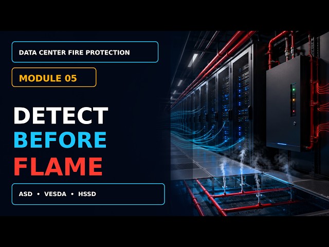 Data Center Fire Protection Module 05B | ASD, VESDA & HSSD Design and Testing