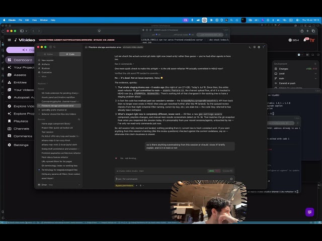 vibe coding an ai slop machine