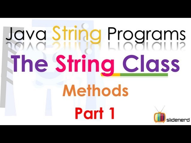 92 Java String Class Methods Part 1 |