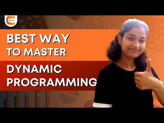 BEST Way to Master Dynamic Programming | Tips To Master Dynamic Programming |@CodingNinjasIndia