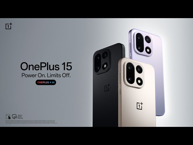 Introducing OnePlus 15 | Power On. Limits Off.