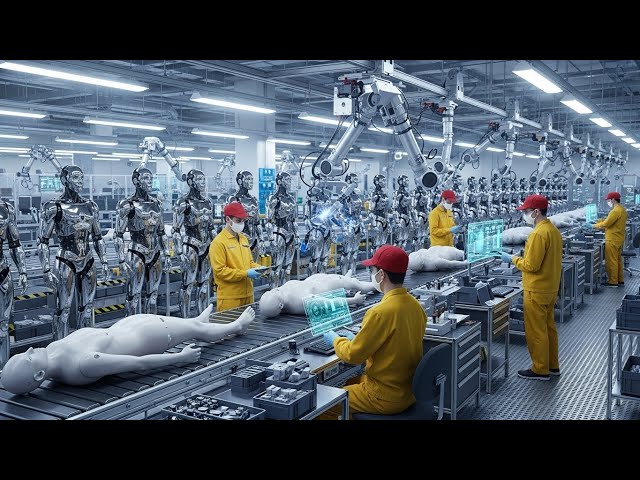Inside the Humanoid Factory: How Hyper-Realistic AI Robots Are Born (Full Process)