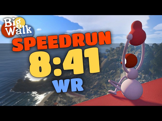 Big Walk Speedrun (8:41) - World Record Any% Solo (Former WR)