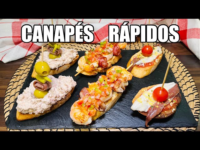 3 RECIPES for STARTERS or APPETIZERS that will save your PARTIES or family gatherings