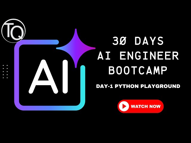 Python for Engineer + FREE AI Engineering Training | Live Bootcamp 2026