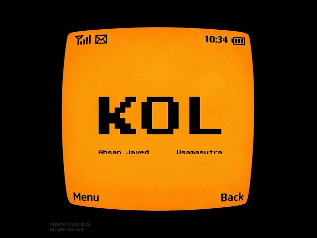 KOL- Ahsan Javed,Usamasutra ( Official Lyric Video )