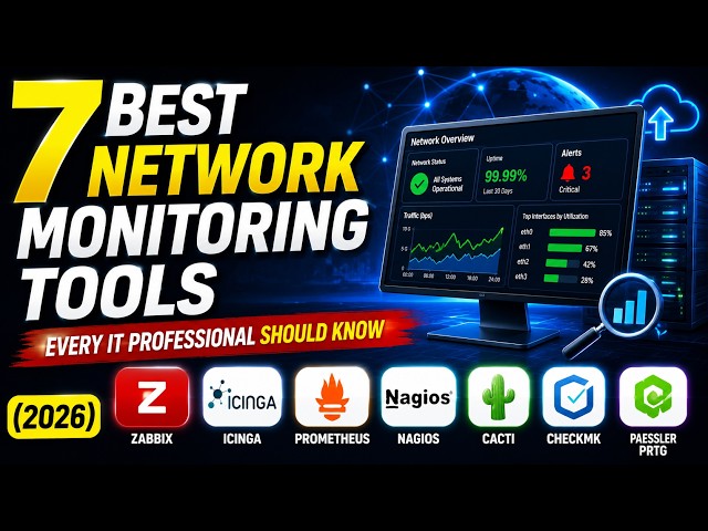 7 Best Network Monitoring Tools Every IT Professional Should Know (2026)