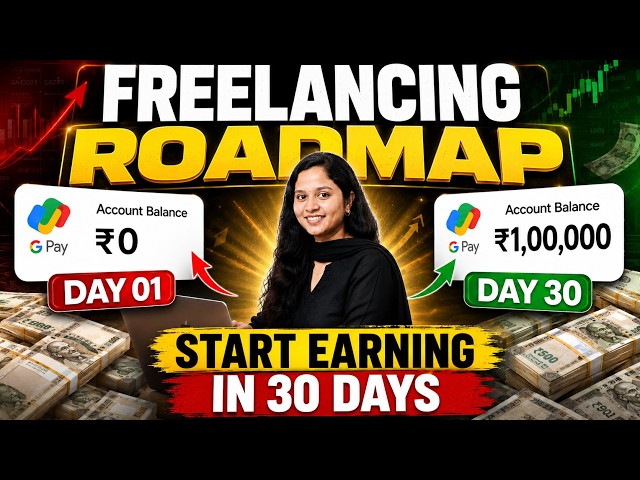 Earn 1 LAKH per month | Step by Step Freelancing Roadmap in 2026 (Telugu)