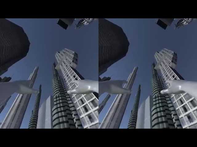 city flying VR