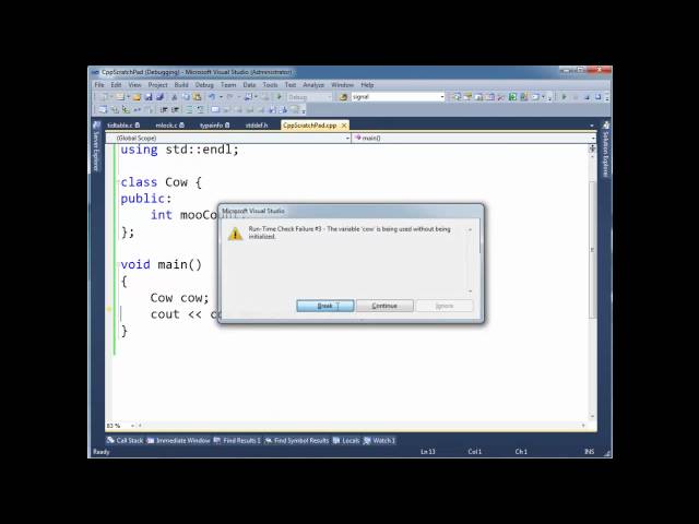 C++ Compiler-Generated Default Constructors