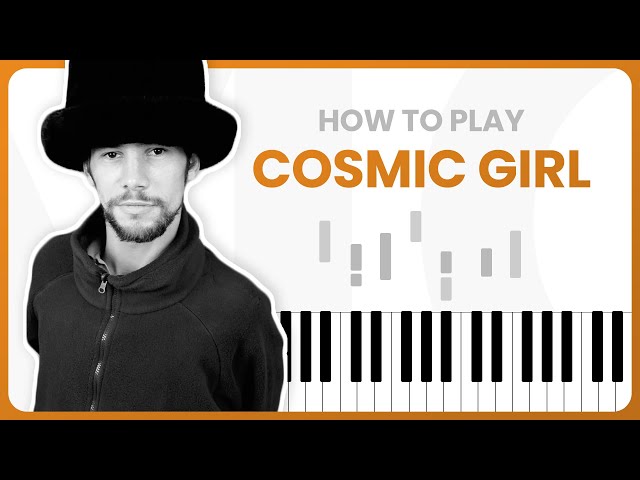 Cosmic Girl - Jamiroquai - PIANO TUTORIAL (Part 1)