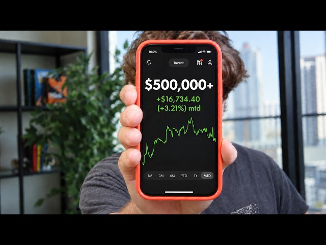 I'm 25. I got to $500,000 trading. Watch this.