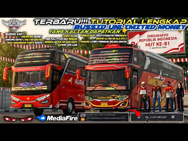 LATEST BUSSID 4.5.1 OBB UPDATE 2026 FULL OVERHAUL‼️!! HOW TO INSTALL APK + OBB | COMPATIBLE WITH ...