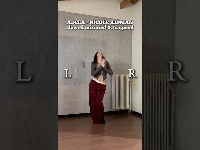 ADÉLA - NICOLE KIDMAN dance tutorial #adelanicolekidman #adela #nicolekidman #dancetutorial