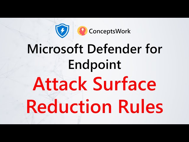 What is attack surface reduction rule? | Microsoft Defender for Endpoint