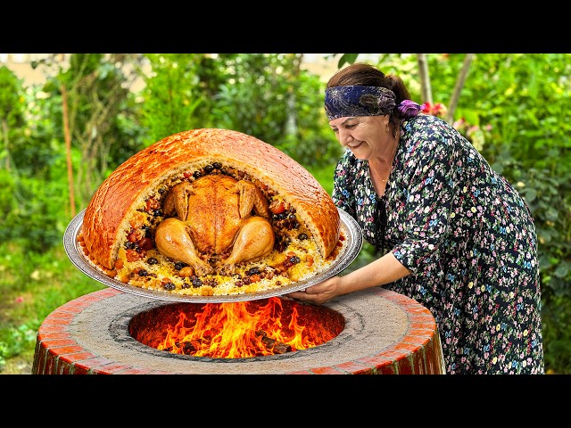 Grandma's Chicken Shah Pilaf: Azerbaijan's 500-Year-Old Royal Dish