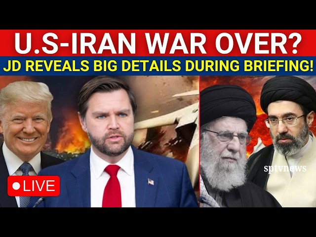 White House Briefing LIVE: JD Vance Reveals Anti-Weaponization Fund Details | Trump | Iran War | USA