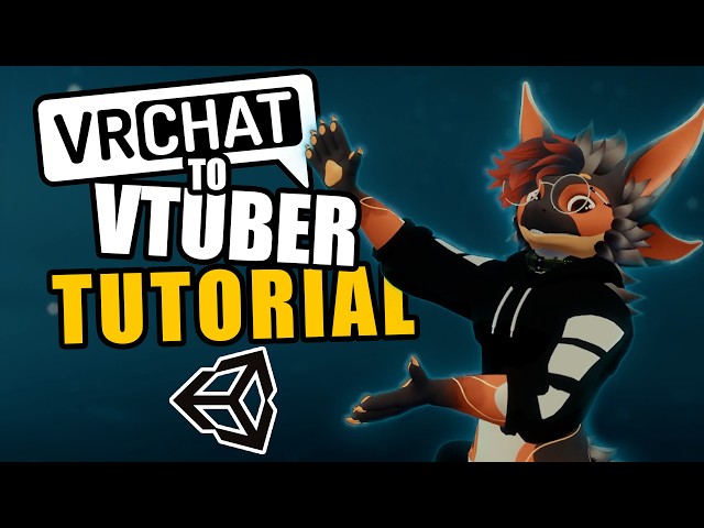 How I convert VRChat Avatars into VTuber Models using Unity!