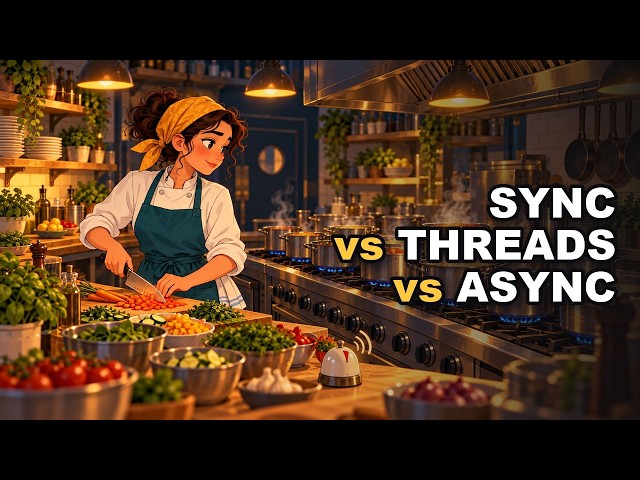 Python Async vs Threads vs Multiprocessing, Explained With FastAPI