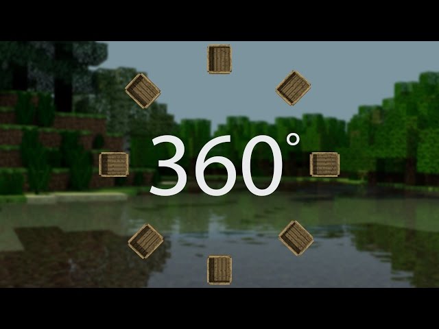 My First Minecraft 360°  Video