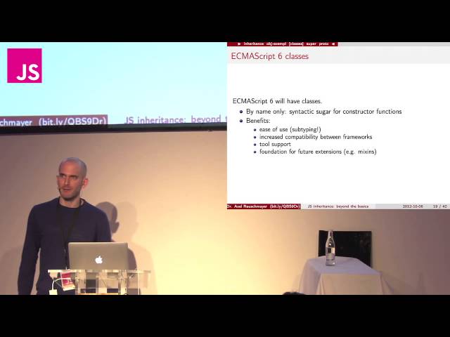 Axel Rauschmayer: JavaScript inheritance: beyond the basics