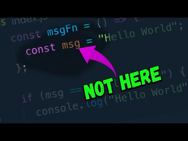 Easy to follow guide on JavaScript Reference Errors for new developers