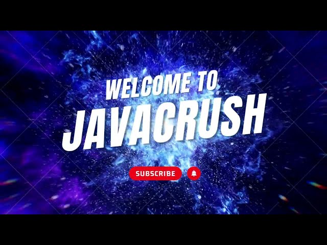 Java Programming Video : Start your journey to be a Java Programmer