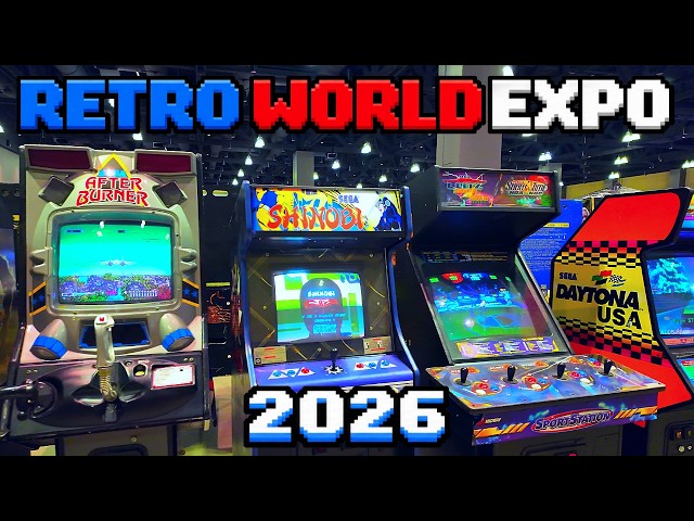 Retro World Expo 2026! Connecticut's BEST Retro Gaming Con Is Back & Better Than Ever!
