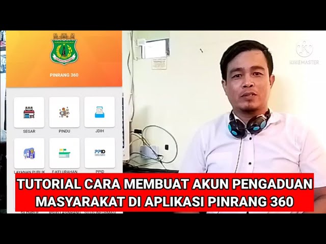 Tutorial pengaduan masyarakat melalui smartphone di aplikasi Pinrang 360