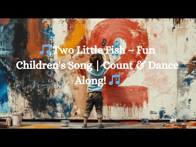 🎵 Two Little Fish – Fun Children's Song | Count & Dance Along! 🎵