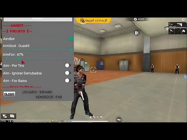 Free Fire: The most powerful Panel ffh4x for Android phones, Aimbot no recoil 🎯💀