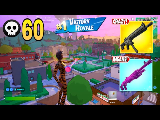 60 Elimination Solo "RANKED RELOAD" Wins Gameplay Chapter 7 (PS5 Controller)