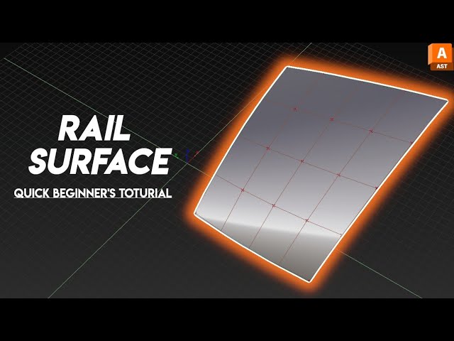 Rail Surface | Alias  Autostudio | Autodesk Alias Surface #Alias #railsurface