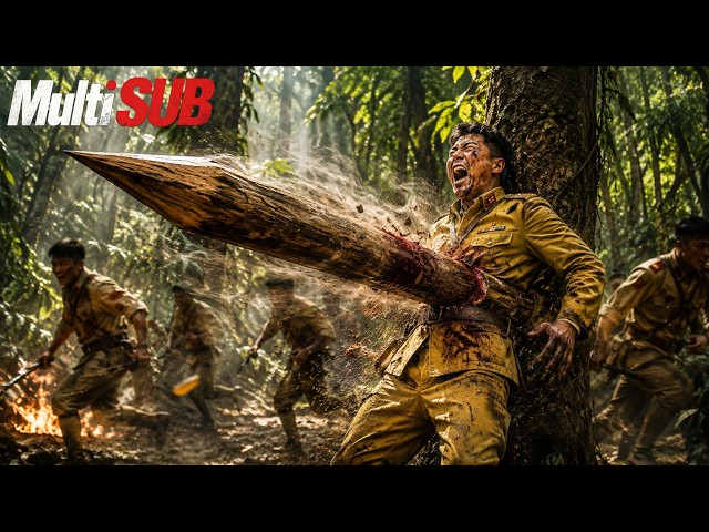 【最爽抗日電影💥】死亡陷阱！日軍踏入森林，瞬間全軍覆沒！⚔️MMA _ Kung Fu #action #Drama #槍戰 #抗日電影