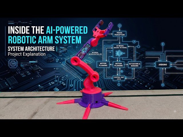 AI-Based Robotic Arm | System Architecture & Project Explanation