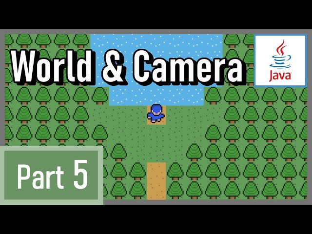 World and Camera - How to Make a 2D Game in Java #5