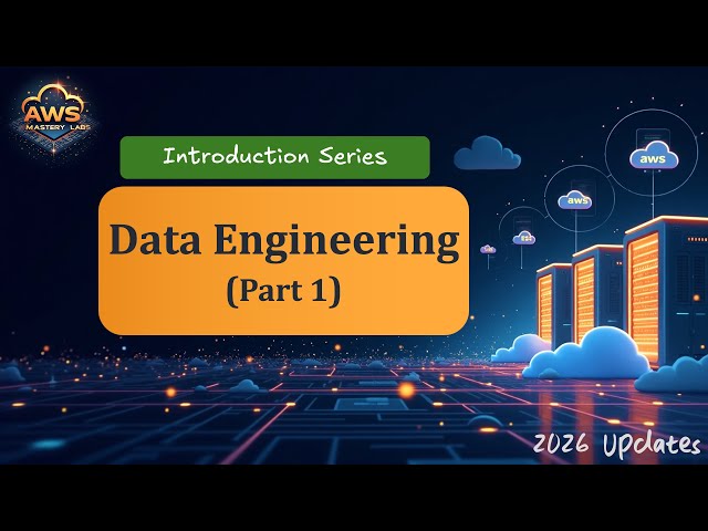 Data Engineering (Part 1) - Introduction Series [2026 Update]