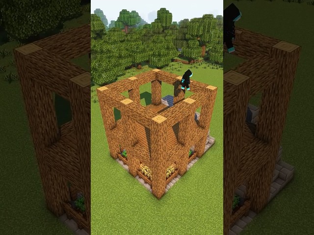 Minecraft Simple Survival House 🏡 #minecraft